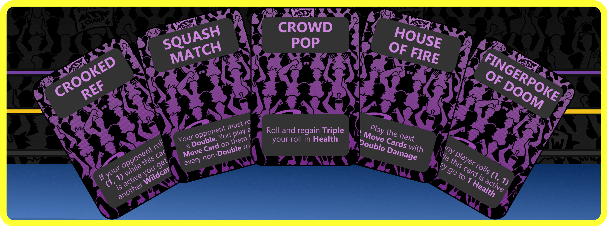 High spot sample cards